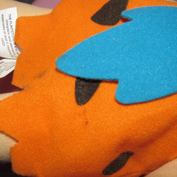 Vintage Fred Flintstone Plush Doll | Hanna-Barbera The Flintstones | 2002 - Picture 5 of 8